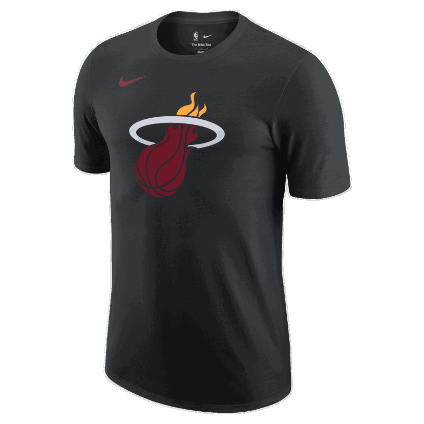 Majica kratkih rukava Nike NBA Miami Heat Essential Crna | FJ0246-010