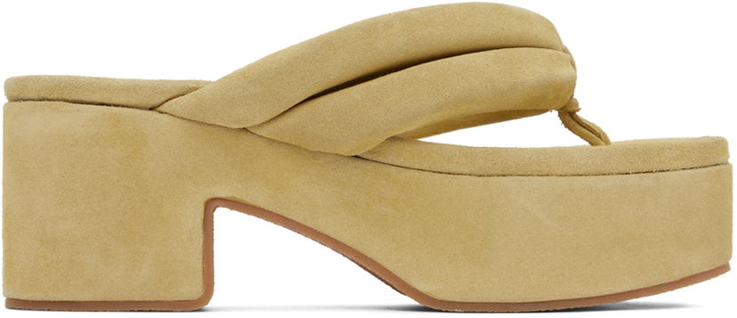 Haljina Dries Van Noten Dries Van Noten Platform Thong Sandals Narančasta | WS241-1119-106