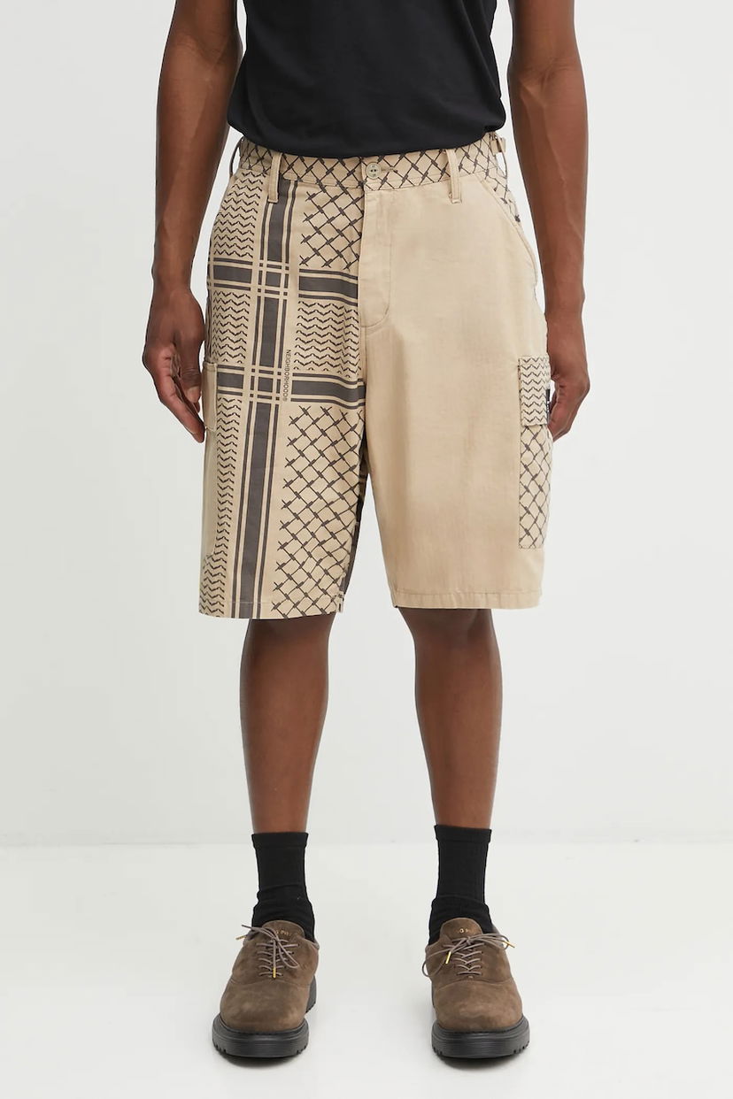 Kratke hlače Neighborhood NEIGHBORHOOD  Shemagh BDU Short Pants Bež | 251UTNH.PTM02
