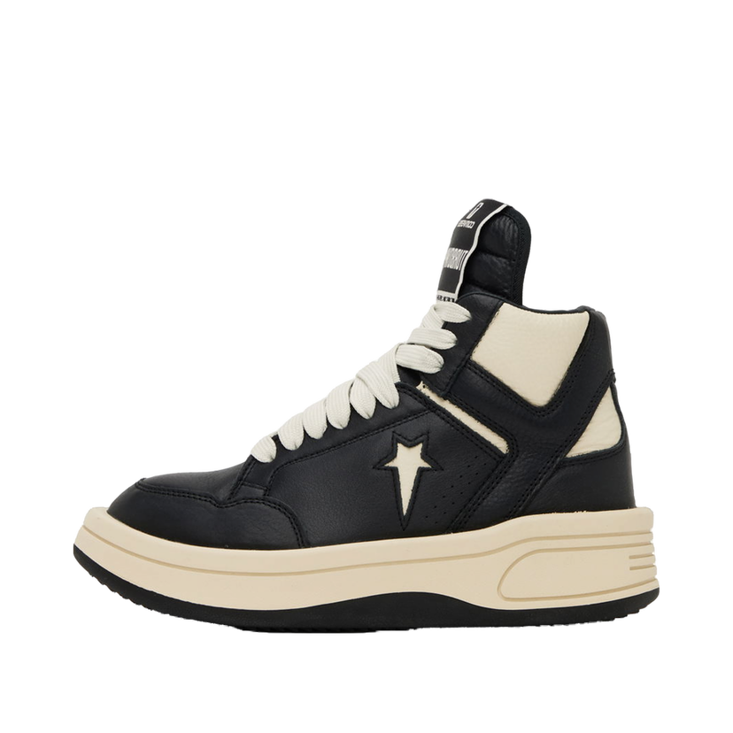 Tenisice i cipele Rick Owens DRKSHDW Black & White Converse Edition Turbowpn Crna | DC02BX945 CA03R0