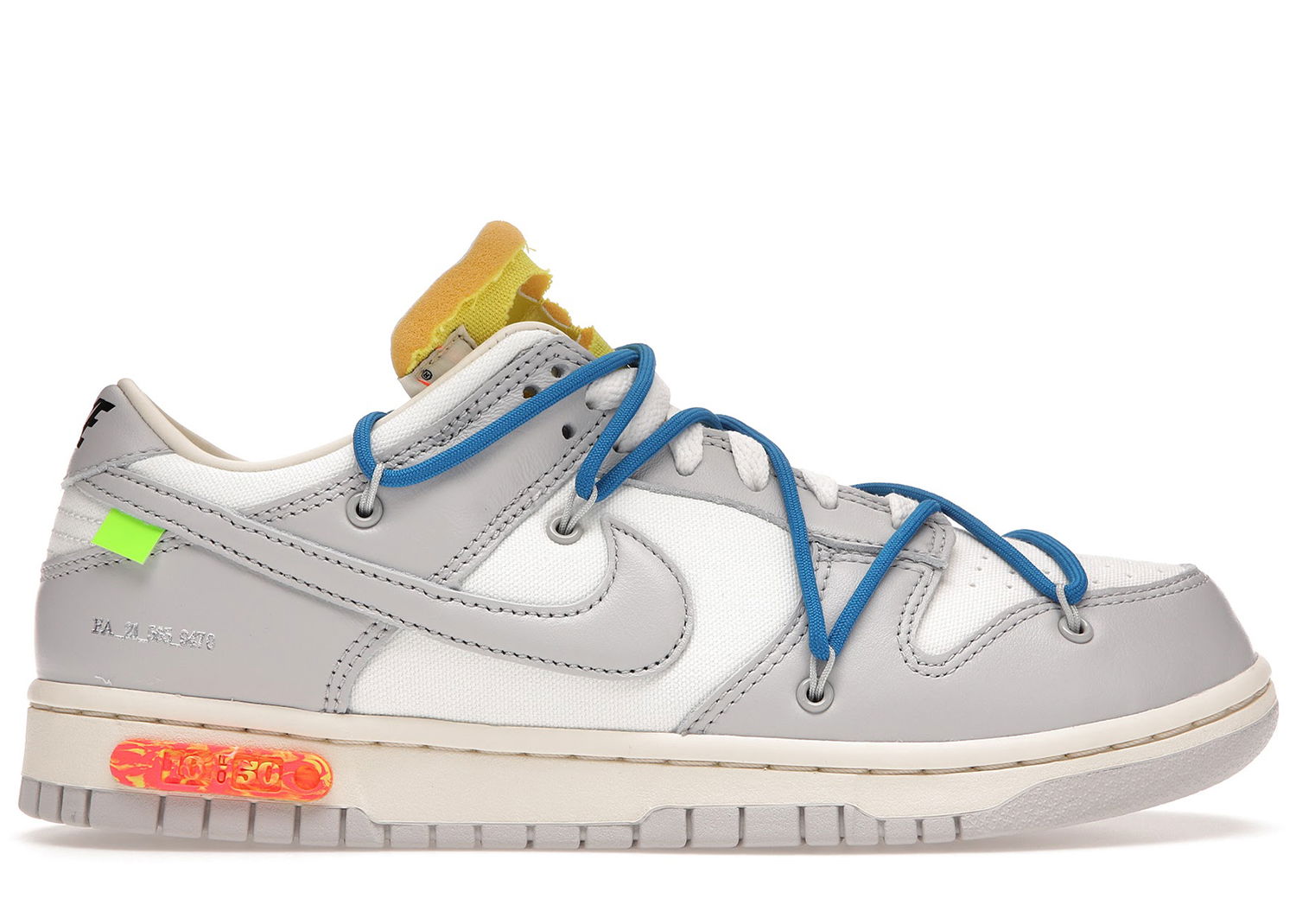 Tenisice i cipele Nike Dunk Low Off-White Lot 10 Siva | DM1602-112, 0