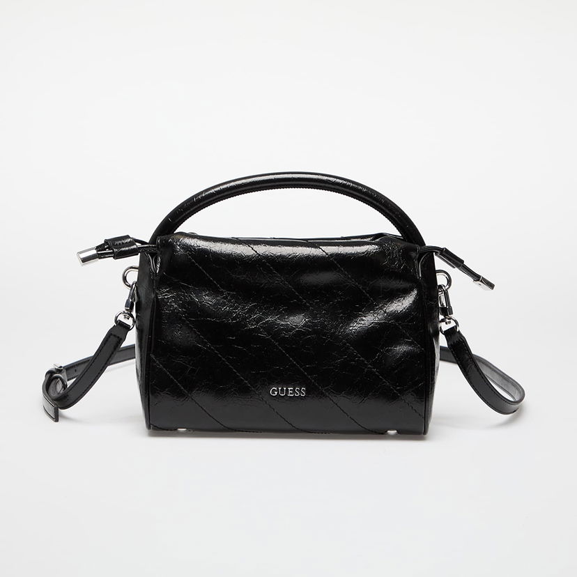 Torba za rame GUESS GUESS Amys Drawstring Crossbody Bag Crna | HWMY9659160-BLA