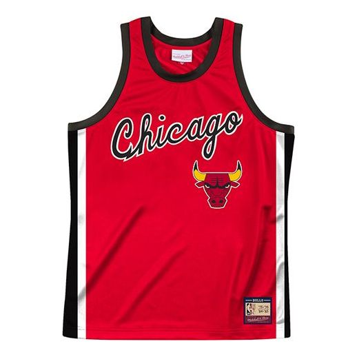 Majica bez rukava Mitchell & Ness Chicago Bulls Jersey Crvena | TTNKLG18056-CBU-S-CAR75