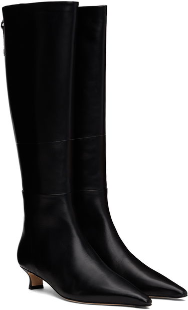 Haljina Aeyde Aeyde Zazie Leather Tall Boots Crna | A11-KB-ZAZSS35KT-223-800-001, 3