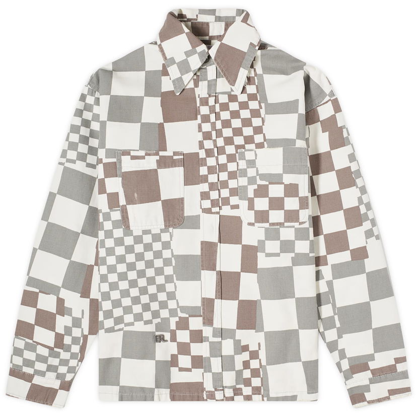 Košulja ERL Checkerboard Canvas Shirt Višebojno | ERL08J010-BKW