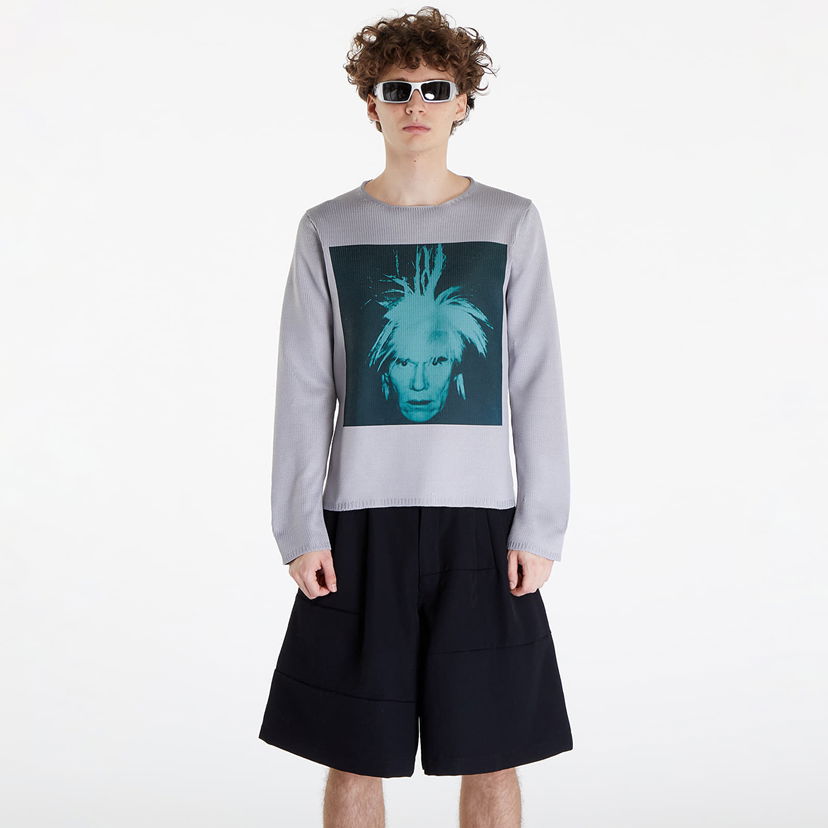 Džemper Comme des Garçons SHIRT Sweater Siva | FM-N004 green