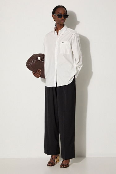 Košulja Lacoste Relaxed Fit Shirt Bijela | CF7706, 1