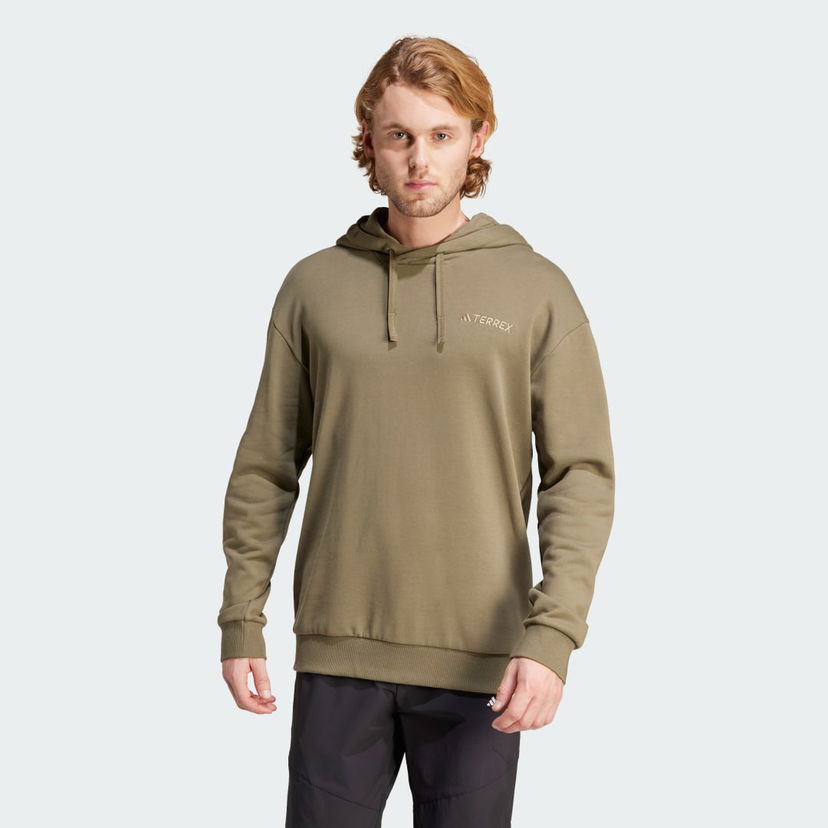 Dukserice adidas Performance adidas TERREX Mikina Organiser Logo Smeđa | IN4716