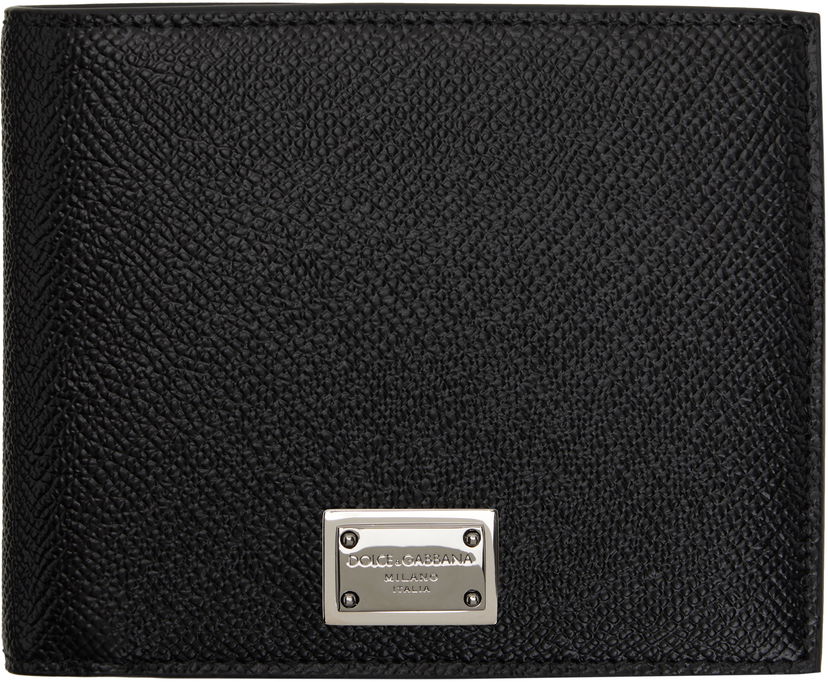 Novčanik Dolce & Gabbana Dolce&Gabbana Calfskin Coin Pocket Wallet Crna | BP3102AG219