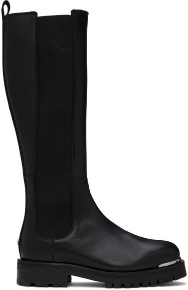 Odjeća Anine Bing ANINE BING Justine Lug Sole Knee-High Boots Crna | A-14-1142-000, 0