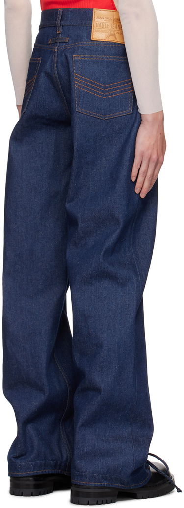 Jeans Jean Paul Gaultier Jean Paul Gaultier Lacing Detail Jeans Plava | 24/30-F-PA151P-D015-55, 2