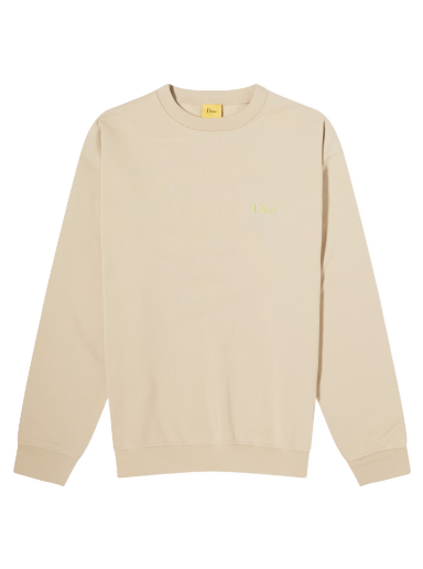Dukserice Dime Classic Small Logo Crew Sweat Sand Bež | DIME23D1F18-SAN