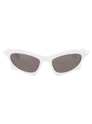 Sunčane naočale Balenciaga Bat Rectangle Sunglasses Bijela | BB0229S
