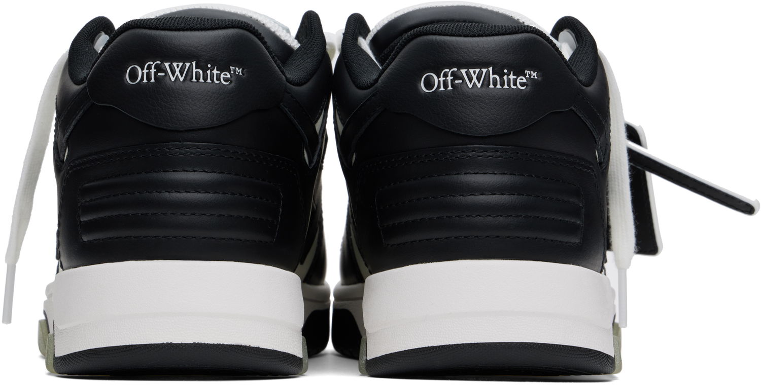 Tenisice i cipele Off-White Out Of Office Calf Leather "Black White" Crna | OMIA189C99-LEA006-1001, 1