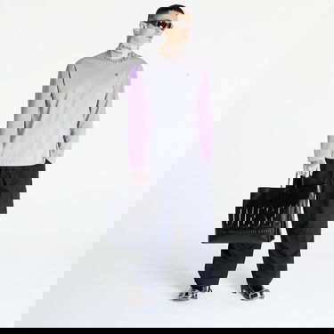 Majica kratkih rukava Comme des Garçons PLAY Heart Logo Long Sleeve Tee Siva | AZT316 gray, 3