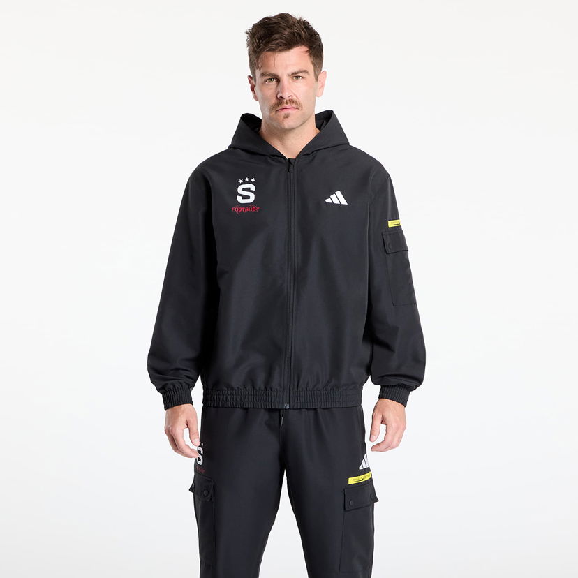 Vjetrovka adidas Performance Footshop x Sparta Windbreaker Crna | FTSHP_496