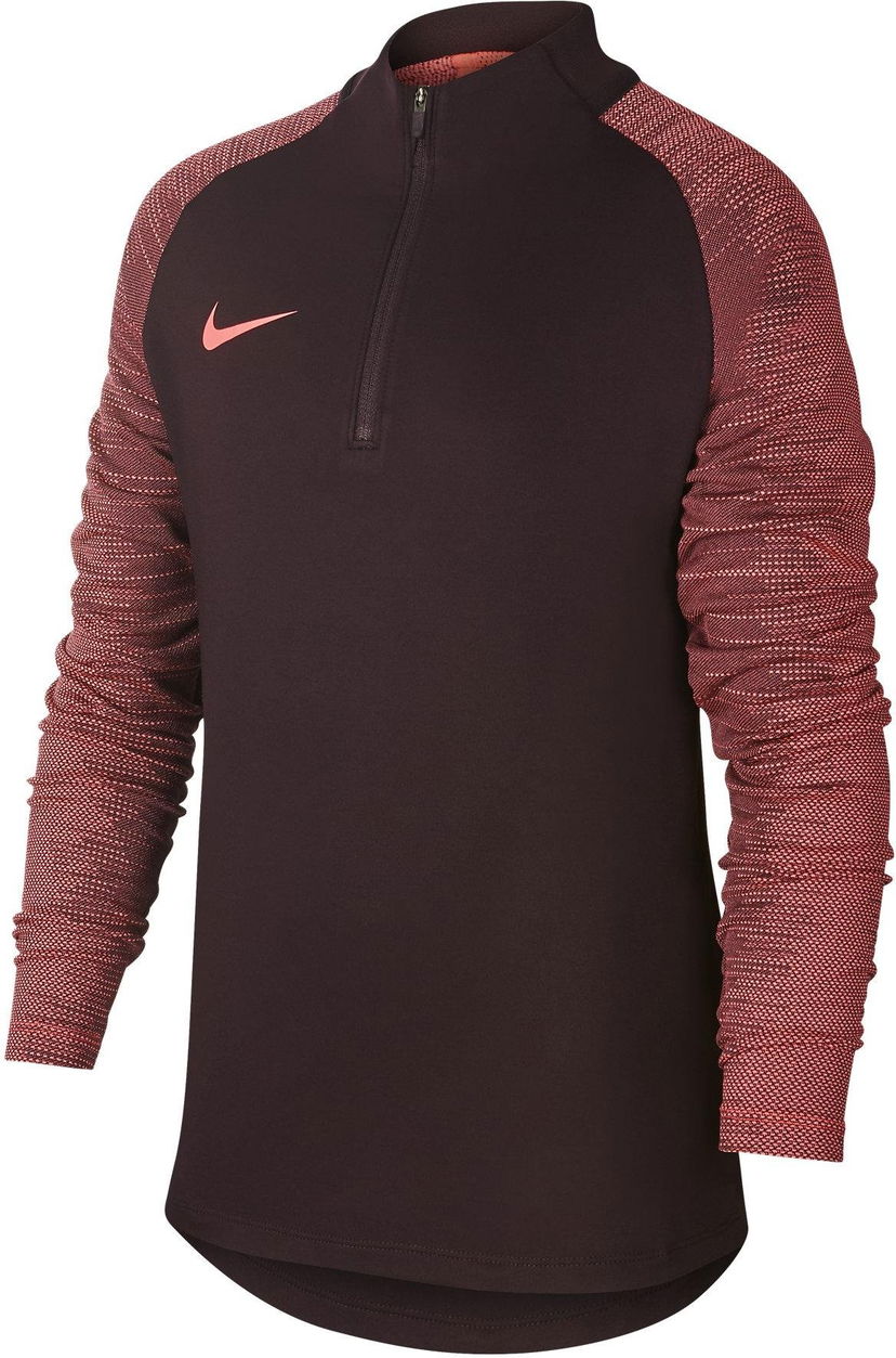Džemper Nike Nike Dri-FIT Strike Drill Top Tamnocrvena | at5893-659