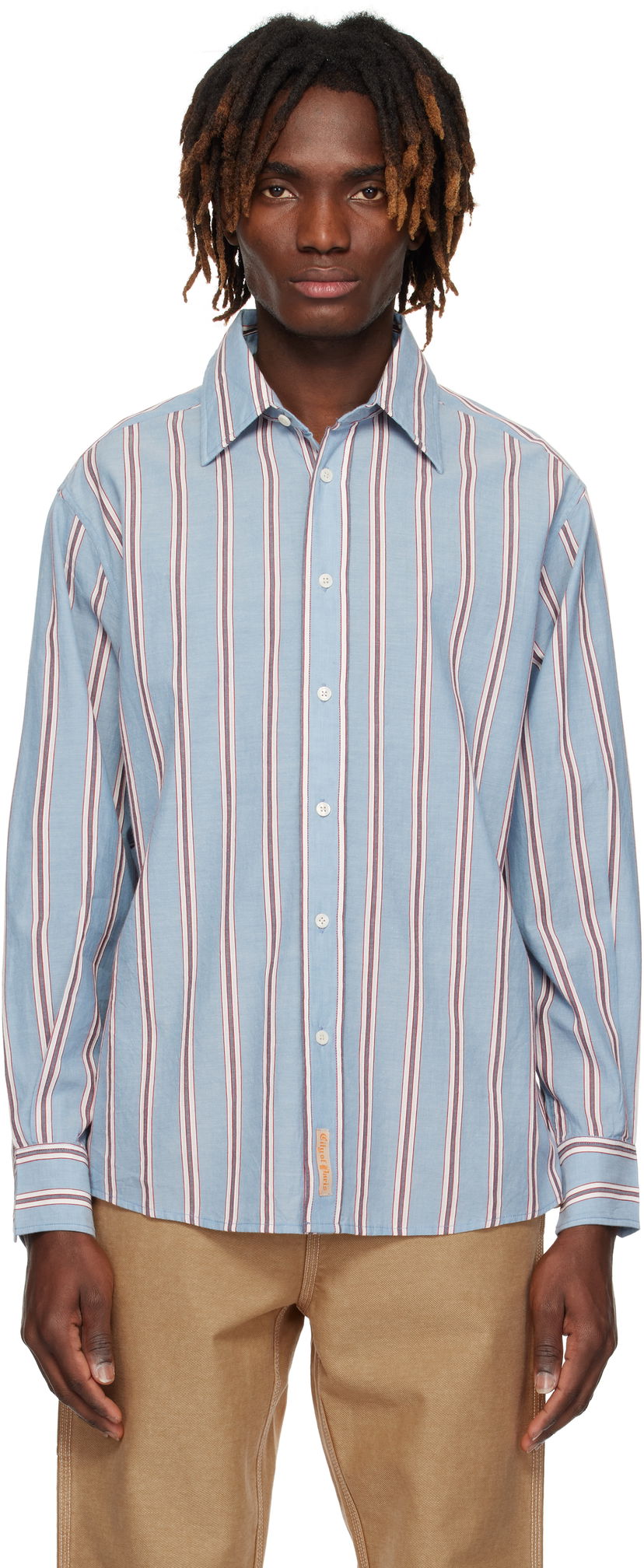 Košulja Bode Bode Regatta Stripe Shirt Plava | MRS25SH026
