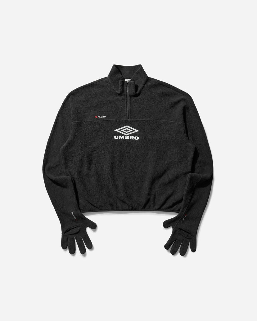 Dukserice Umbro Fazi Gloved Polartec Fleece Crna | UBMW0350FA223 GRY0003