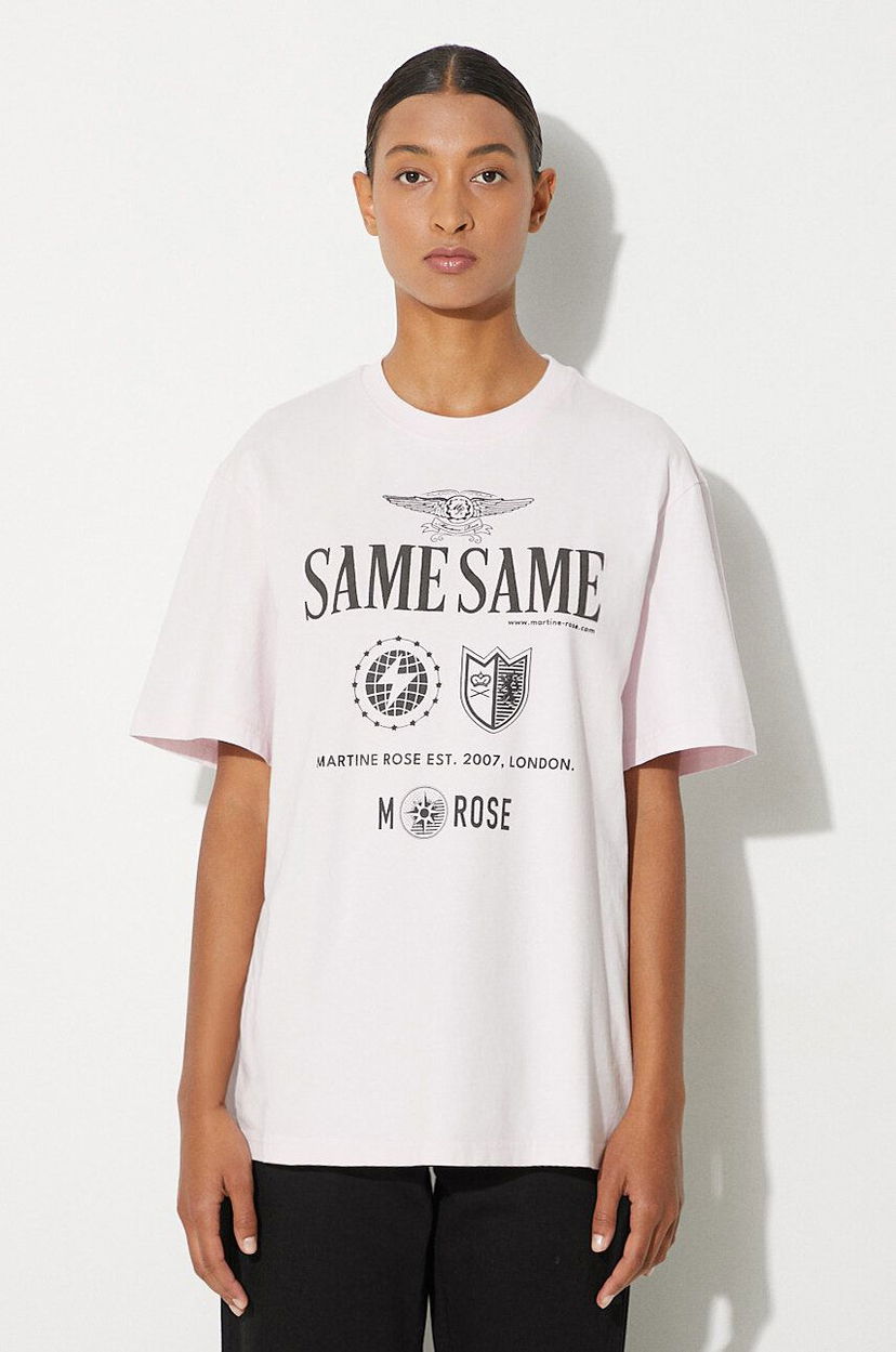 Majica kratkih rukava Martine Rose Classic Printed T-Shirt Bijela | 603JE01101F