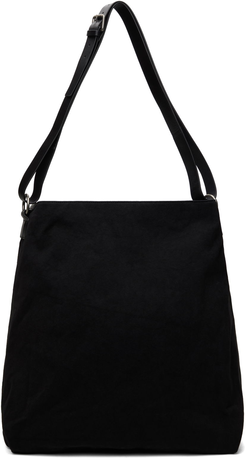 Torba za rame Dries Van Noten Dries Van Noten Large Canvas Shoulder Bag Crna | 251-021508-698