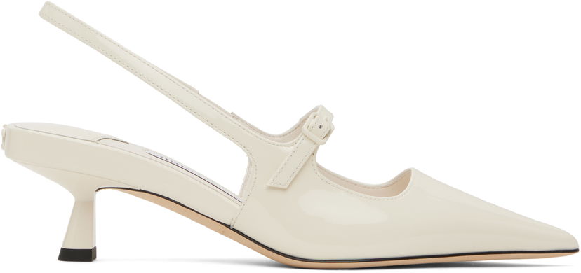 Tenisice i cipele Jimmy Choo Jimmy Choo Didi 45 Slingback Pumps Bijela | DIDI 45