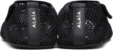Tenisice i cipele Alaïa ALAÏA Fishnet Ballerina Flats Crna | AA3A065TK050, 1