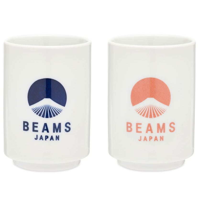 Home decor BEAMS BEAMS JAPAN Logo Ceramic Cup Set Bijela | 56710389950
