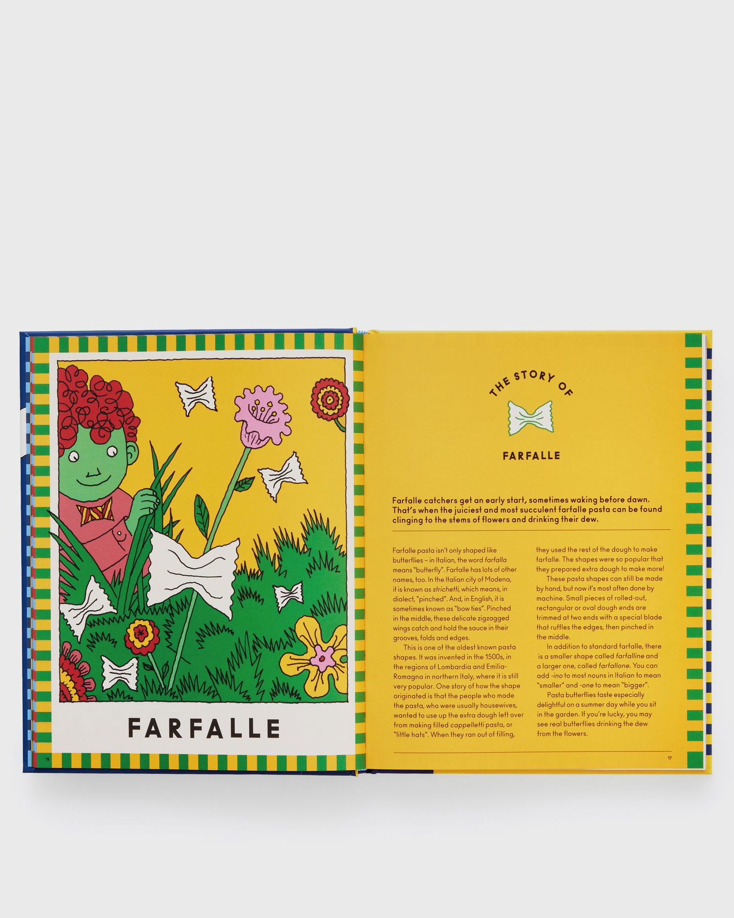 Knjiga i časopis Phaidon The Story of Pasta and How to Cook It! by Steven Guarnaccia Plava | 9781838667016, 1