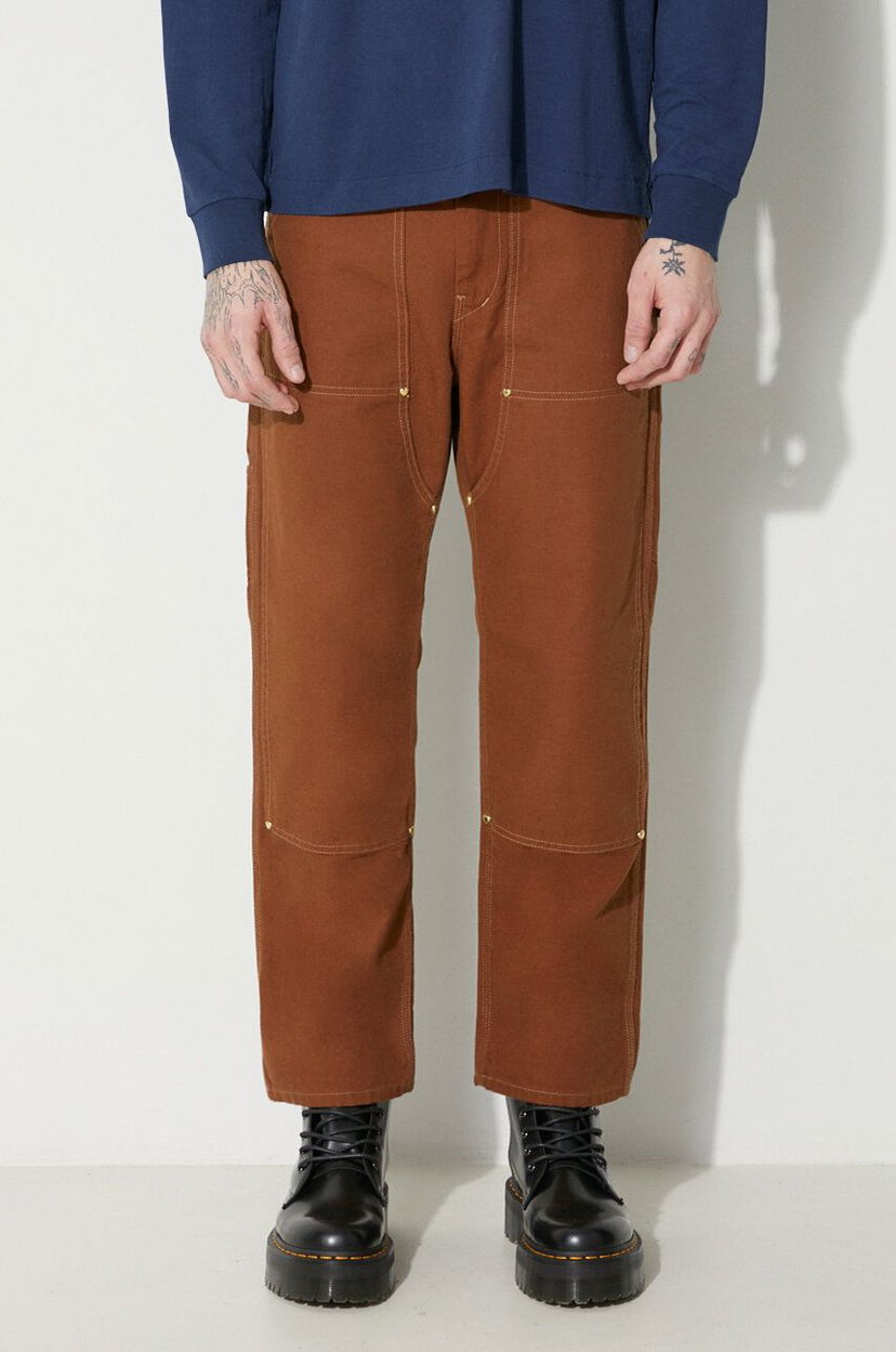 Cargo hlače Human Made Duck Painter Pants Smeđa | HM26PT012