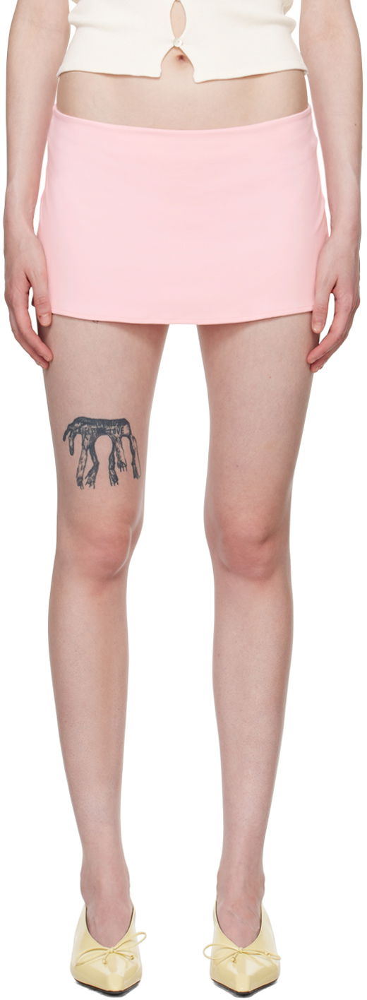 Suknja GUIZIO Guizio Micro Miniskirt Ružičasta | H23301K021