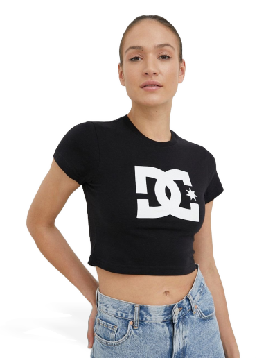 Majica kratkih rukava DC Bavlněné tričko čeT-shirt rná barva Crna | ADJZT03035