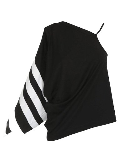 Majica bez rukava adidas Originals Y-3 3 Stripes Tank Top Crna | CY8382