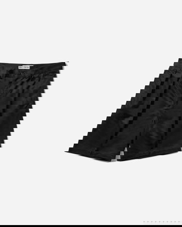 Kratke hlače WACKO MARIA Double Pleated Chino Shorts Crna | 25SS-WMP-PT14 BLACK, 1