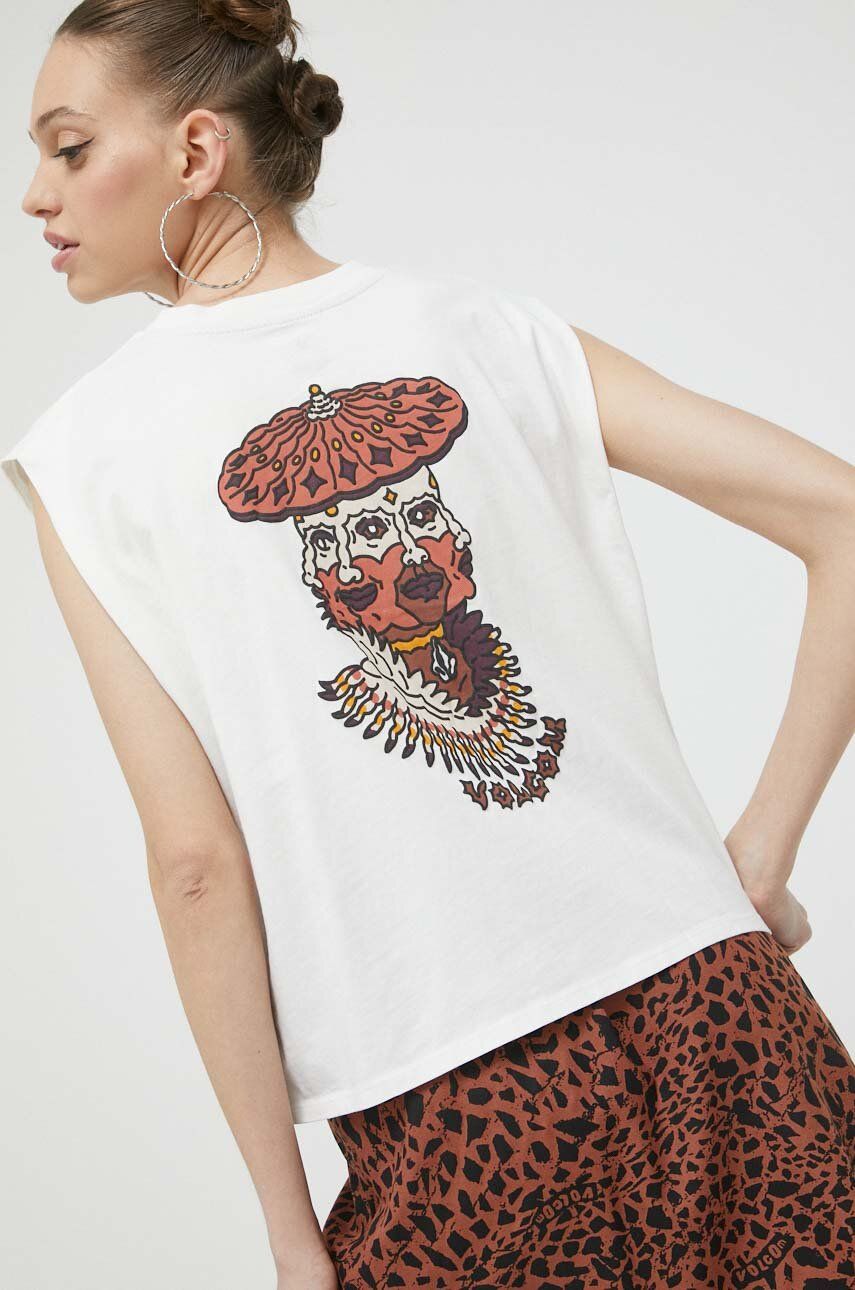 Majica bez rukava Volcom Connected Minds Tank Bijela | B4512305.SWH, 0