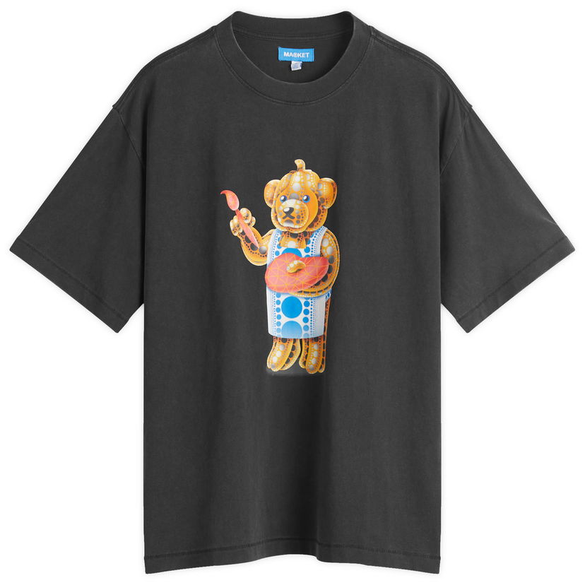 Majica kratkih rukava MARKET Infinity Bear Graphic Tee Crna | 399002192-BLK