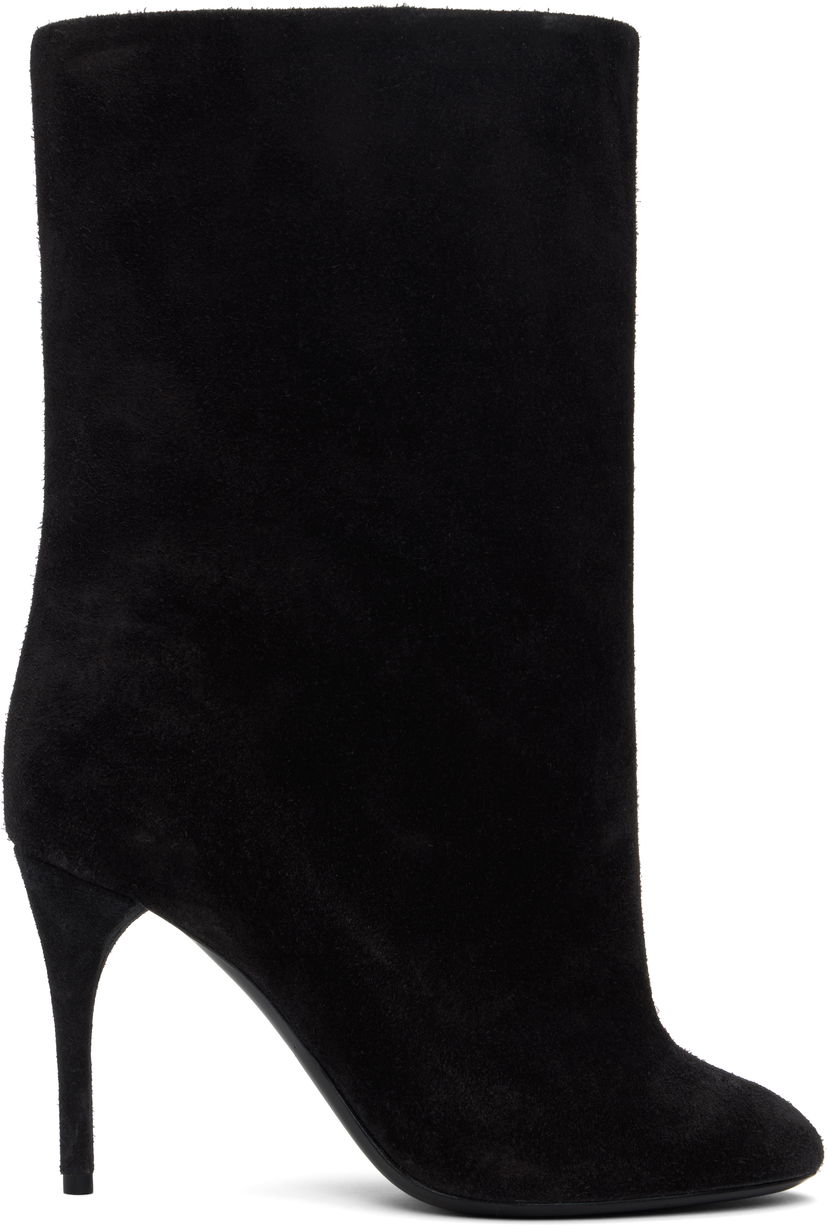 Odjeća Alaïa ALAÏA Low 90 Suede Boots Crna | AA3B098CK177