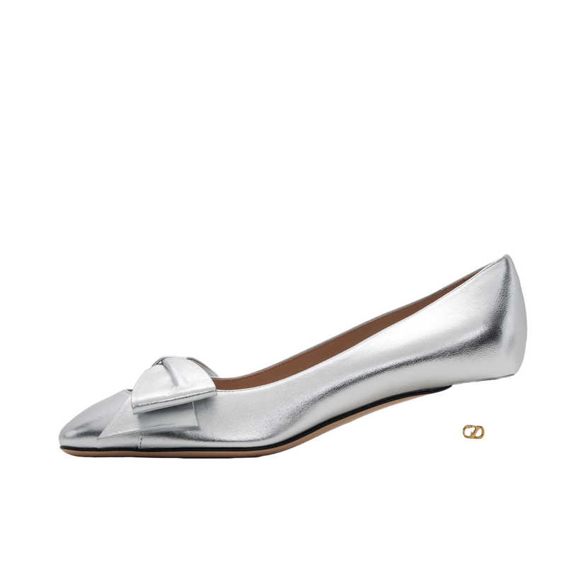 Tenisice i cipele Valentino Valentino Garavani Bowow Kitten Heels Metalik | 6W2S0LB5KDR