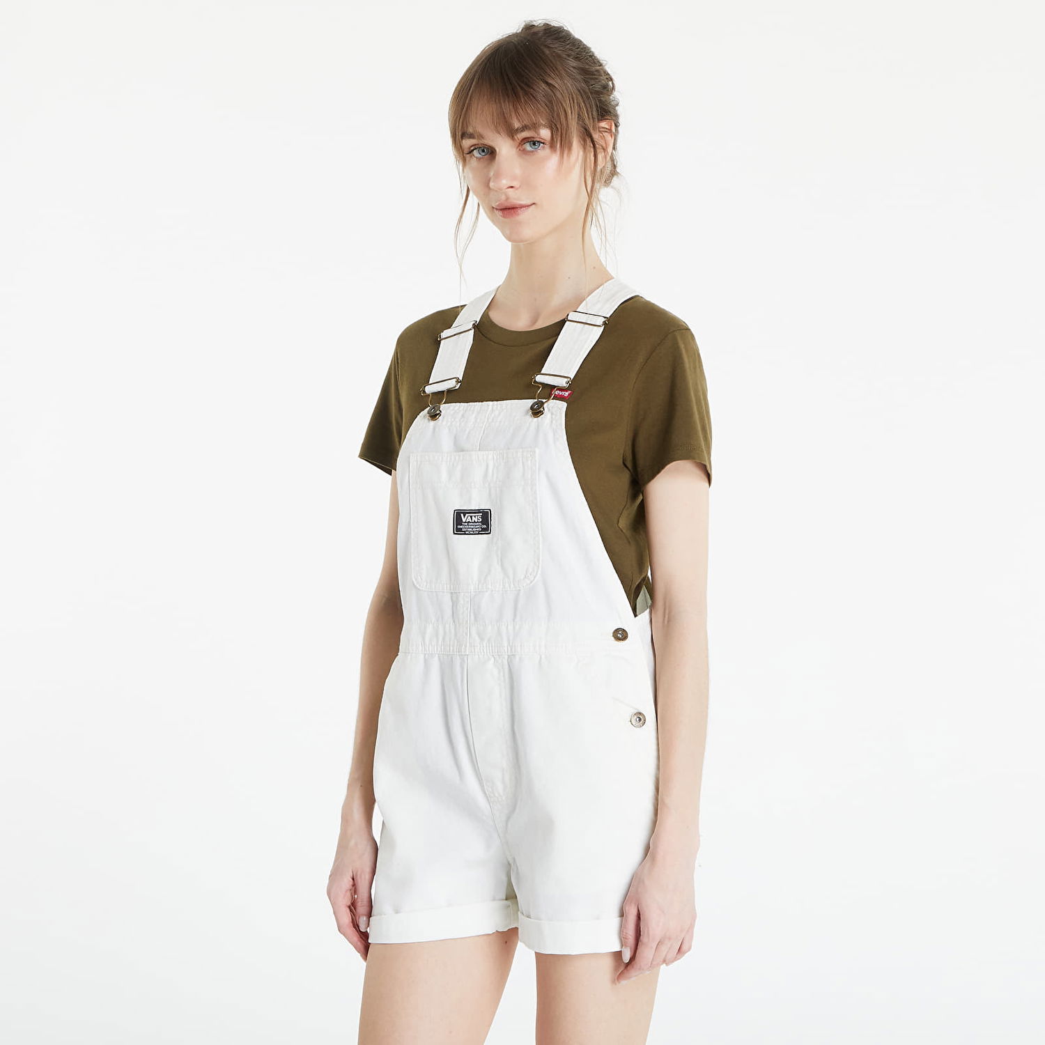 Kratke hlače Vans Ground Work Shortall Bijela | VN0A5LMWFS81, 0