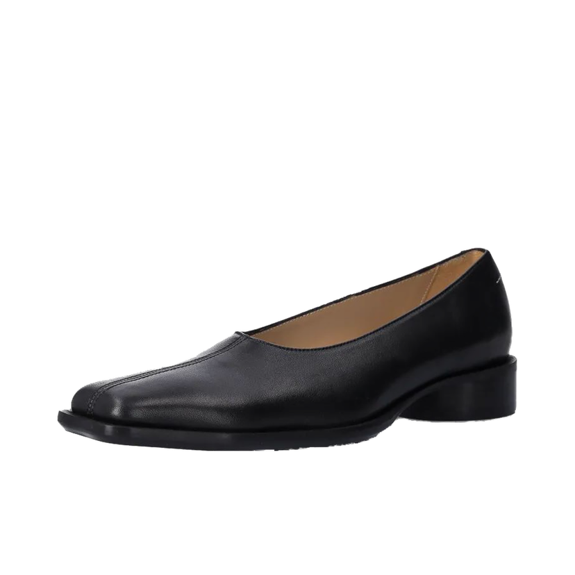 Tenisice i cipele Maison Margiela Leather Ballerinas Crna | S66WZ0034.P3628