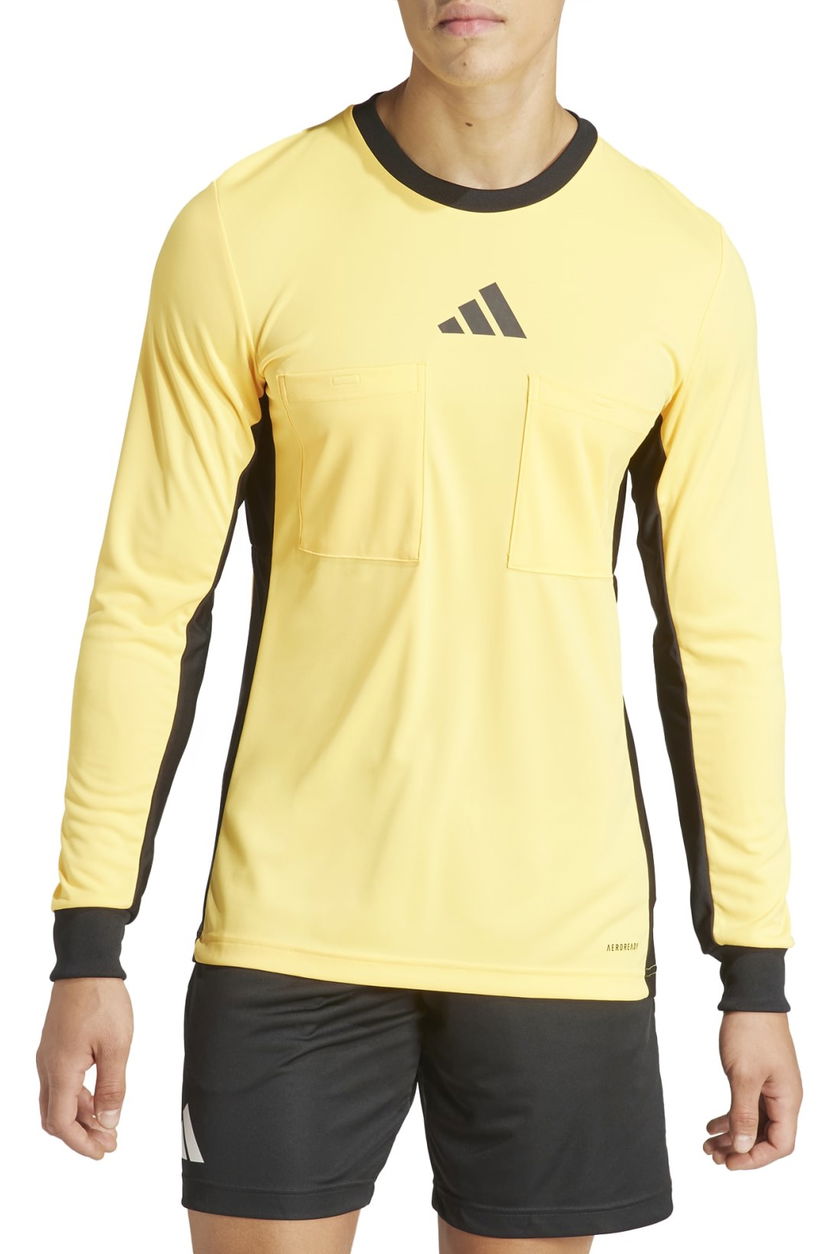 Dres adidas Originals adidas REF 24 JSY LS Žuta | in8142