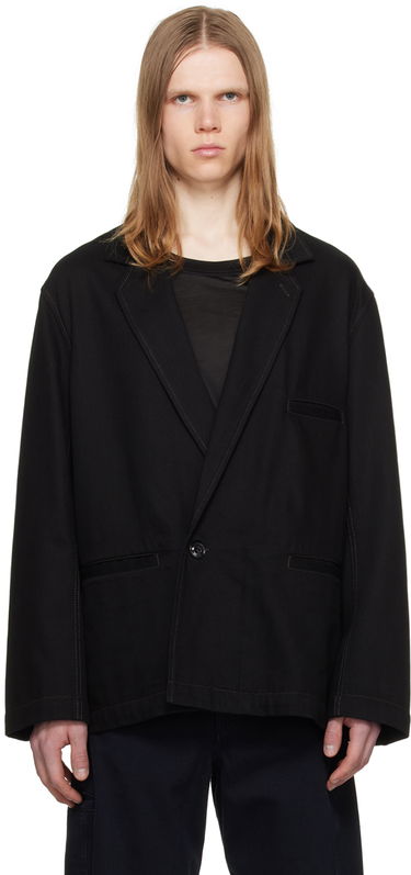 Kaputi LEMAIRE Double-Breasted Blazer Crna | JA1038 LD1004, 0