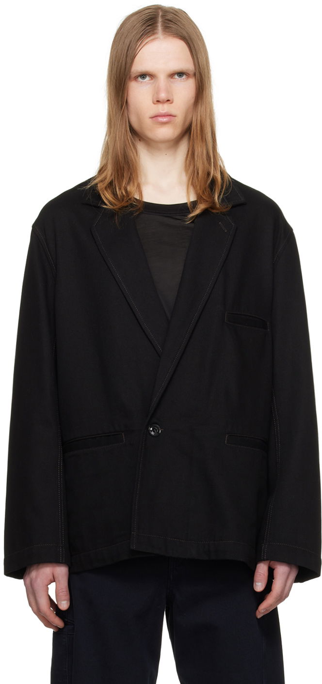 Kaputi LEMAIRE Double-Breasted Blazer Crna | JA1038 LD1004
