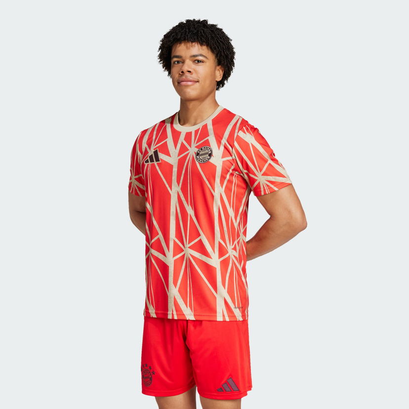 Dres adidas Performance FC Bayern Prematch Jersey Crvena | JD8335