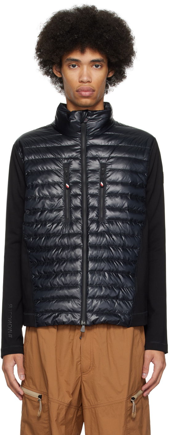 Jakna Moncler Grenoble Zip Down Jacket Crna | J10978G00007829H7