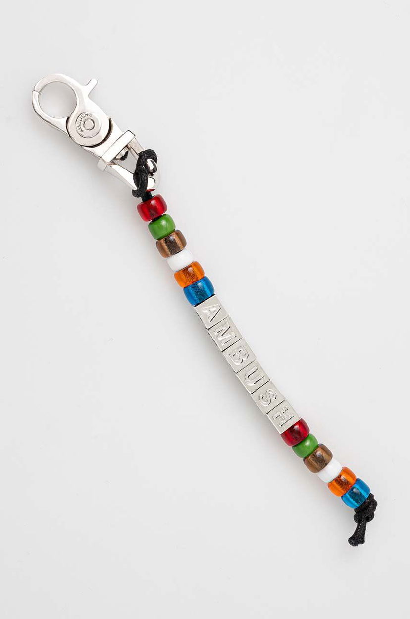Privjesci za ključeve Ambush Letterblock Key Charm Višebojno | BMRE001F24SIL0017200