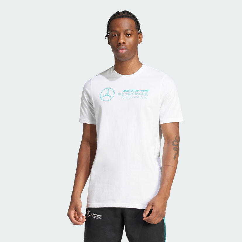 Majica kratkih rukava adidas Performance Mercedes - AMG Petronas Formula One Team DNA Graphic T-Shirt Bijela | JV5456