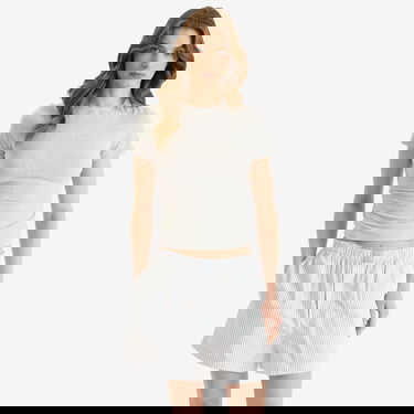 Bokserice SKIMS SKIMS Cotton Poplin Shorts, Size Large Plava | SH-SHO-8424W-ZENBLUESTRIPE, 2