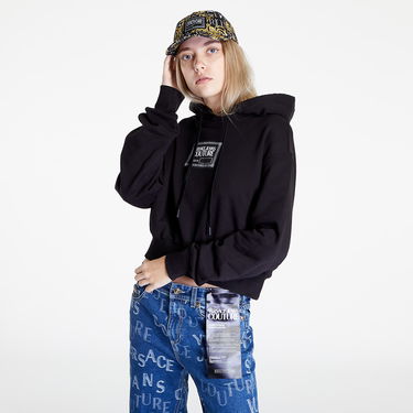 Dukserice Versace Piece Label Sweatshirt Crna | 73HAIT03CF01O899, 0