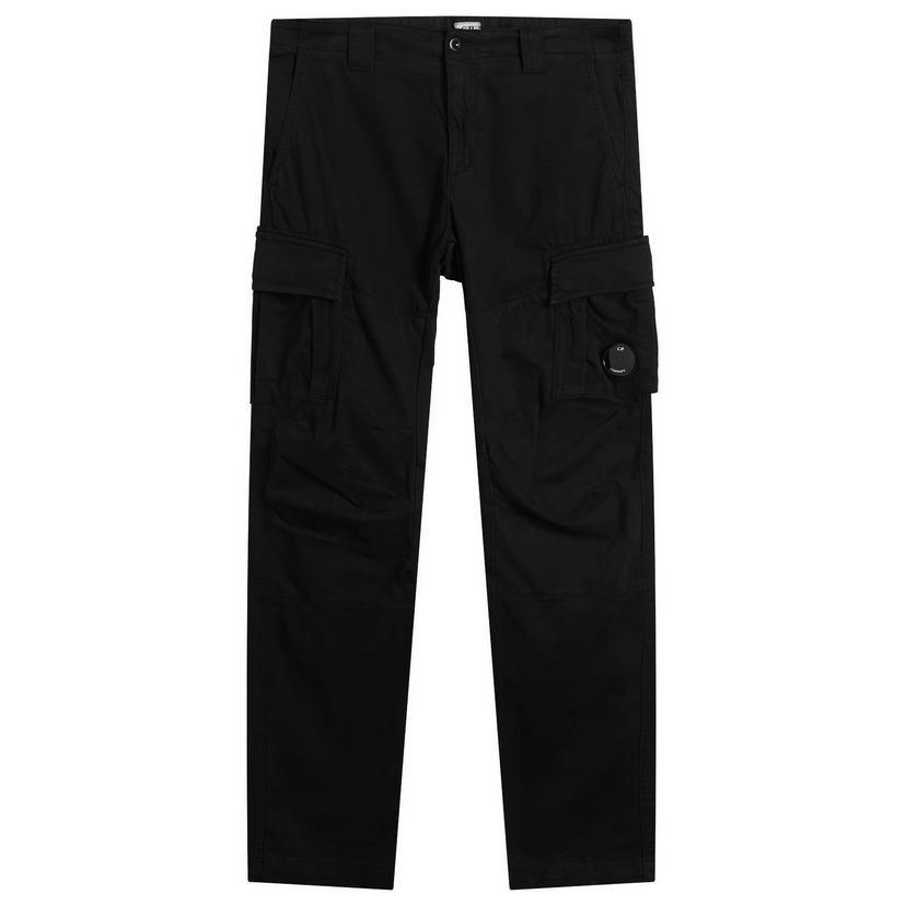 Cargo hlače C.P. Company C.P. Company Stretch Sateen Cargo Pants Crna | RFCMPA731A-005529G-999